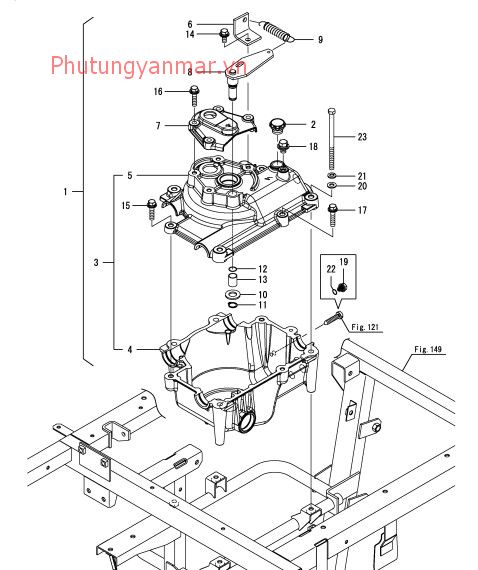 Vỏ hệ thống lái 1